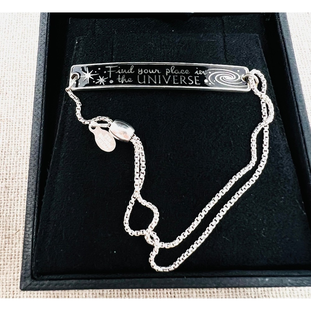 Alex and Ani Disney Sterling Silver Find Your Place in the Universe Bracelet - Picture 5 of 6